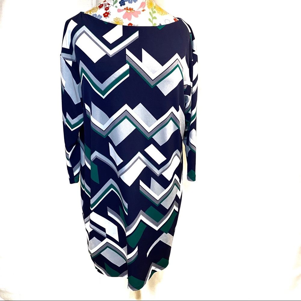 Ralph Lauren Chevron Mini Dress